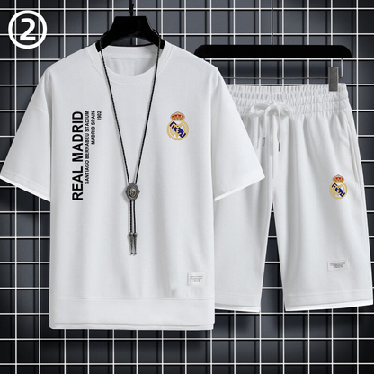男女兼用 上質 Tシャツ & ショーツ セットアップ U-13242