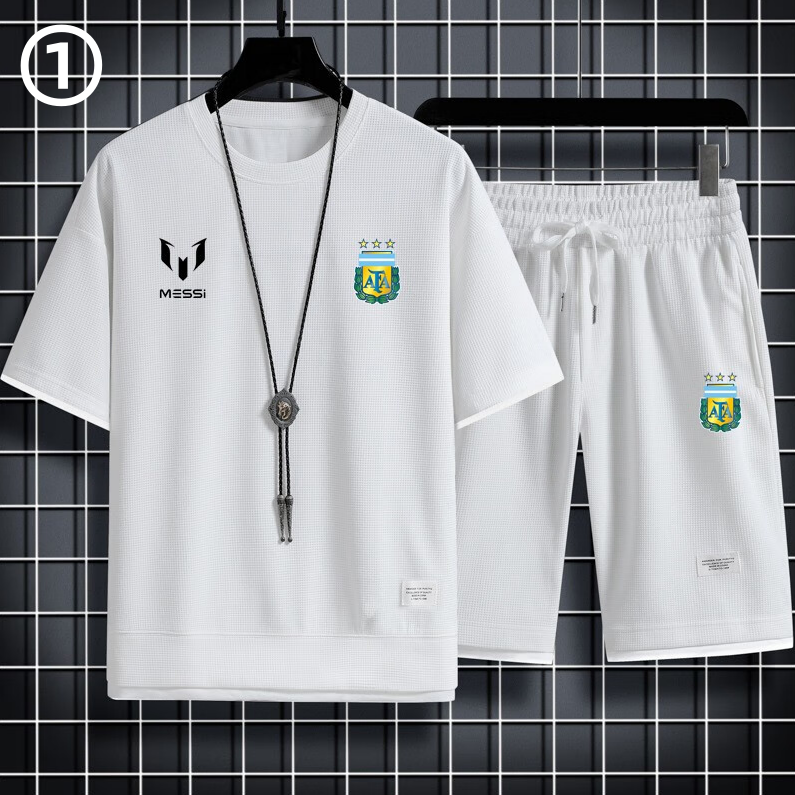男女兼用 上質 Tシャツ & ショーツ セットアップ U-13245