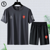 男女兼用 大人気 Tシャツ & ショーツ セットアップ U-13249