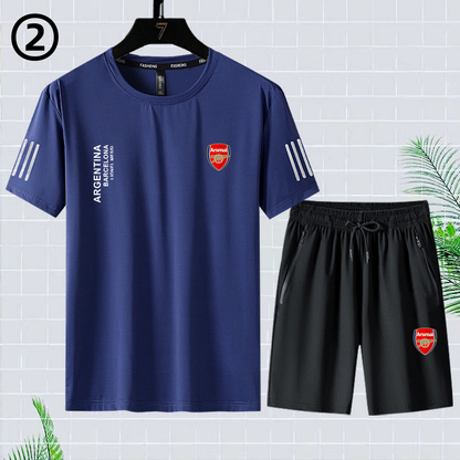 男女兼用 大人気 Tシャツ & ショーツ セットアップ U-13249