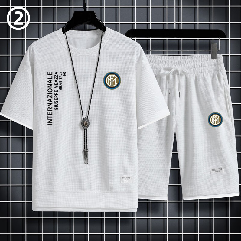 男女兼用 上質 Tシャツ & ショーツ セットアップ U-13265