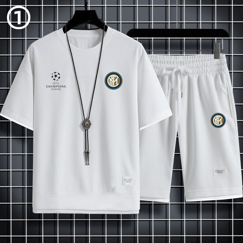 男女兼用 上質 Tシャツ & ショーツ セットアップ U-13265