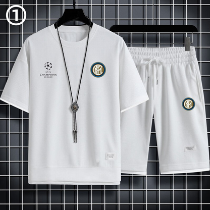 男女兼用 上質 Tシャツ & ショーツ セットアップ U-13265