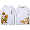 男女兼用 大人気 プリント 半袖 Tシャツ U-13267