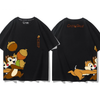 男女兼用 大人気 プリント 半袖 Tシャツ U-13267