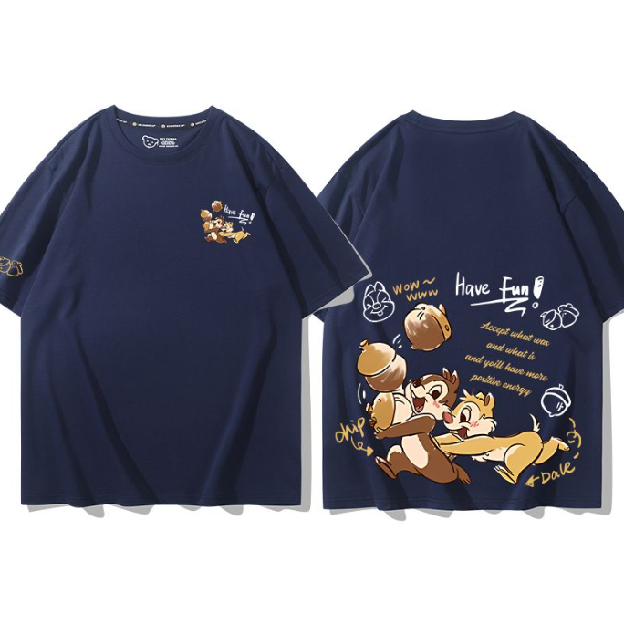 男女兼用 新作 プリント 半袖 Tシャツ U-13268