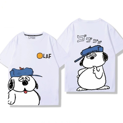 男女兼用 肌に優しい シンプル 半袖 Tシャツ U-13276