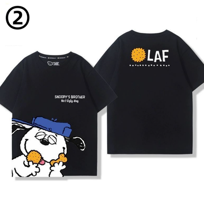 男女兼用 肌に優しい シンプル 半袖 Tシャツ U-13276
