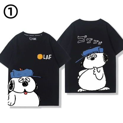 男女兼用 肌に優しい シンプル 半袖 Tシャツ U-13276