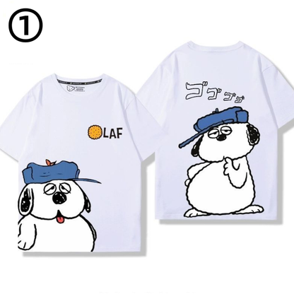 男女兼用 肌に優しい シンプル 半袖 Tシャツ U-13276