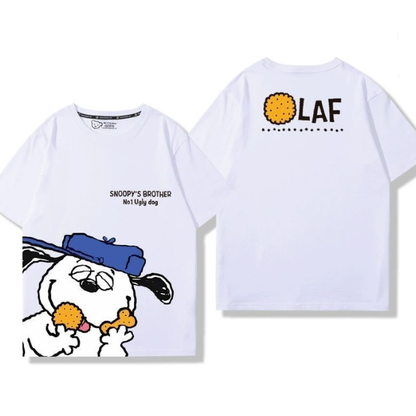 男女兼用 肌に優しい シンプル 半袖 Tシャツ U-13276
