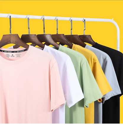 男女兼用 上質 シンプル 半袖 Tシャツ U-13281