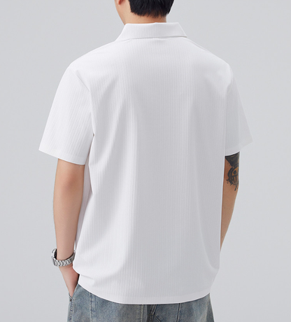 肌触りよい シンプル 半袖 Tシャツ U-80031