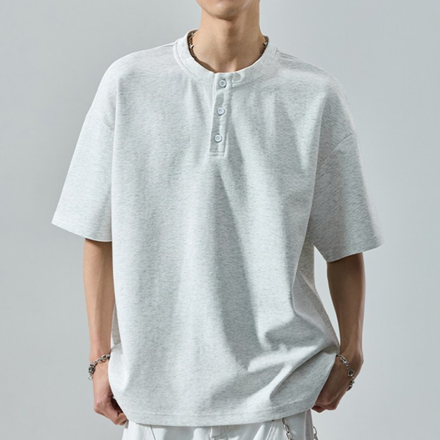 肌触りよい 上質 シンプル 半袖 Tシャツ U-80037