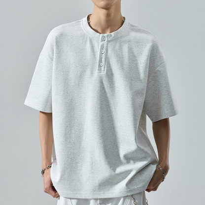 肌触りよい 上質 シンプル 半袖 Tシャツ U-80037