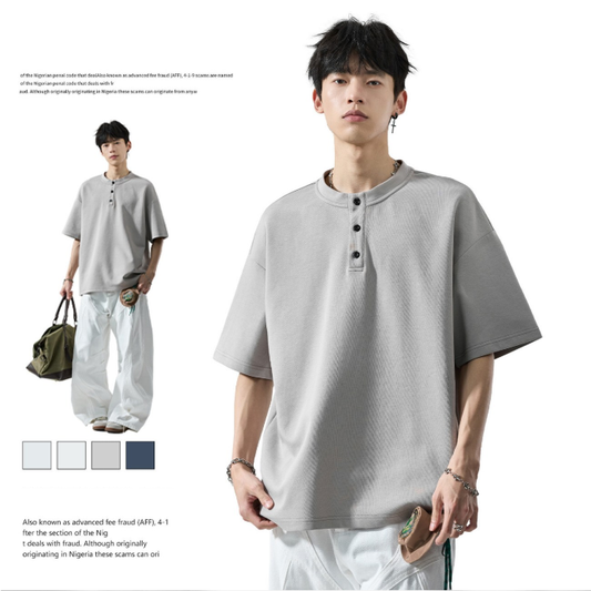肌触りよい 上質 シンプル 半袖 Tシャツ U-80037