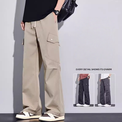 カジュアル 高品質 ウエストゴム パンツ U-80038