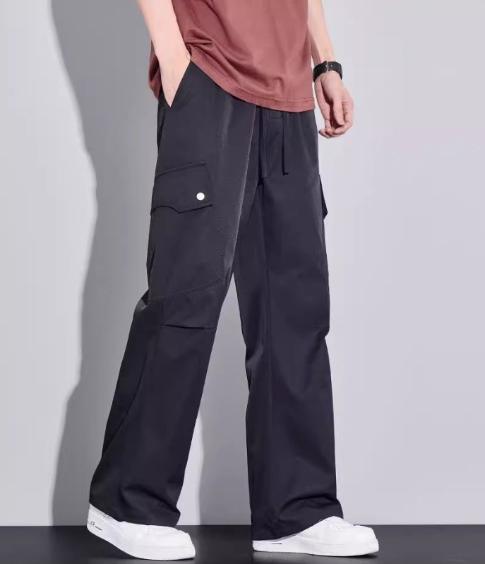 カジュアル 高品質 ウエストゴム パンツ U-80038