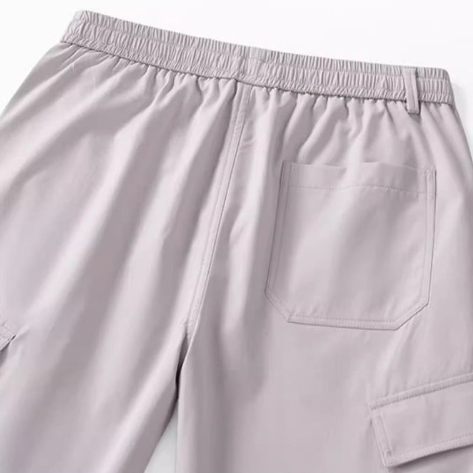 カジュアル 高品質 ウエストゴム パンツ U-80038