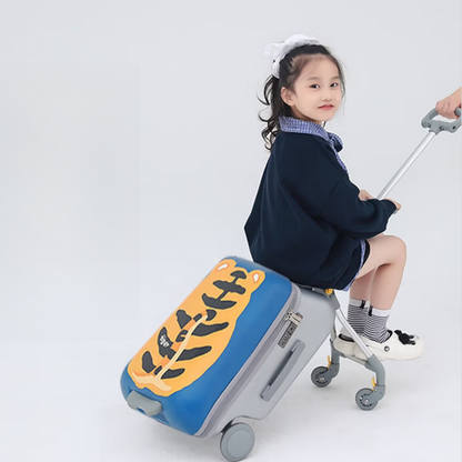 子供用 乗れる キャリーケース トラベルバッグ スーツケース U-60006