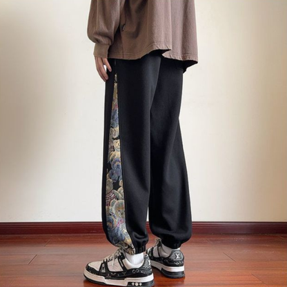 体型カバー ファッション カジュアル パンツ U-80060