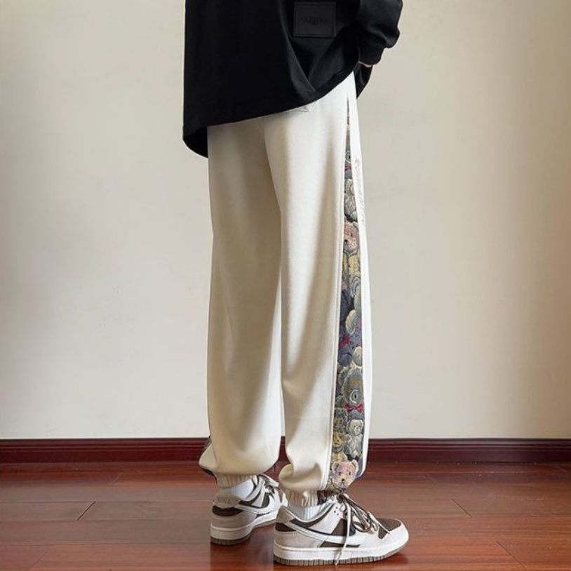 体型カバー ファッション カジュアル パンツ U-80060