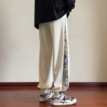 体型カバー ファッション カジュアル パンツ U-80060