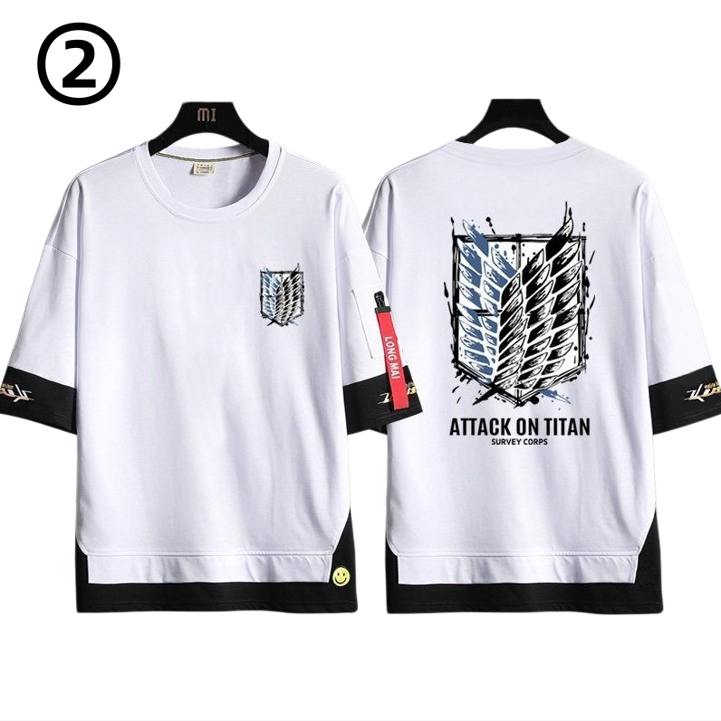 男女兼用 ファッション シンプル 半袖 Tシャツ U-13329