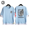 男女兼用 ファッション シンプル 半袖 Tシャツ U-13329