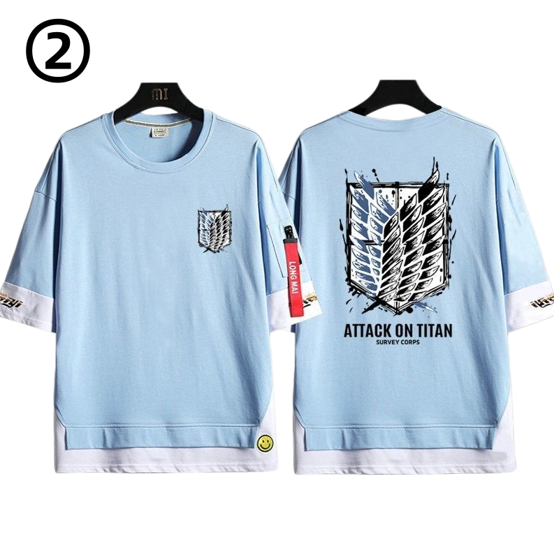 男女兼用 ファッション シンプル 半袖 Tシャツ U-13329