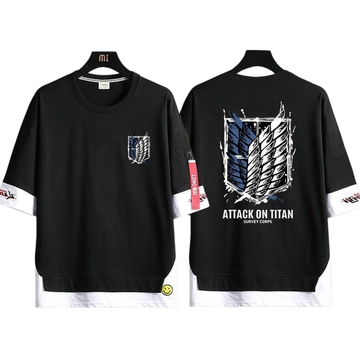 男女兼用 ファッション シンプル 半袖 Tシャツ U-13329