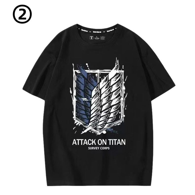 男女兼用 ファッション シンプル 半袖 Tシャツ U-13337