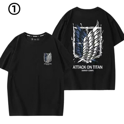 男女兼用 ファッション シンプル 半袖 Tシャツ U-13337