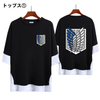 男女兼用 単品注文 上質 カジュアル Tシャツ & ショーツ セットアップ U-13339