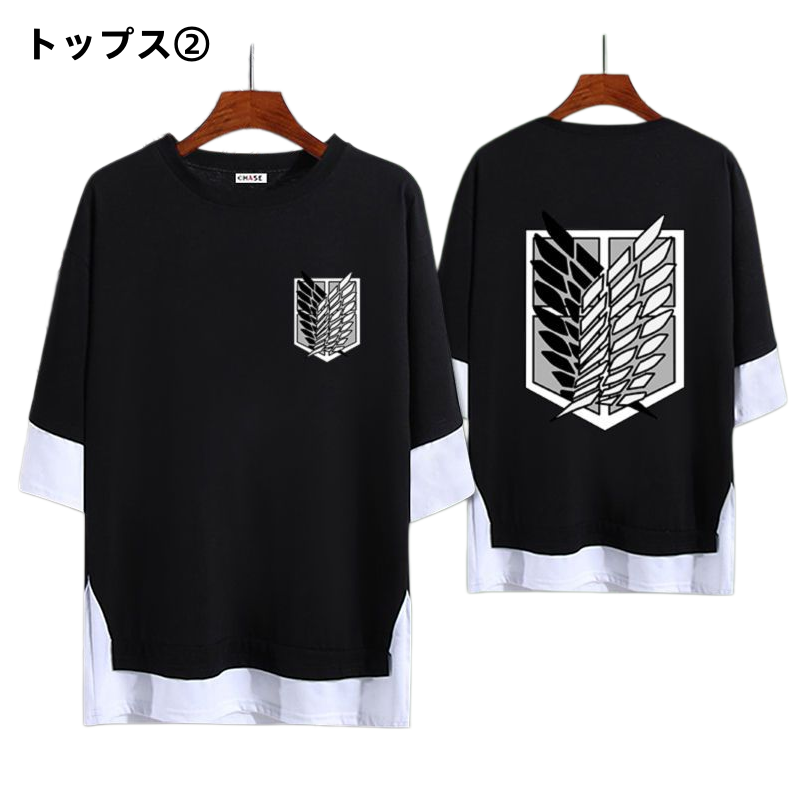 男女兼用 単品注文 上質 カジュアル Tシャツ & ショーツ セットアップ U-13339