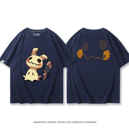 男女兼用 ファッション カジュアル 半袖 Tシャツ U-13343