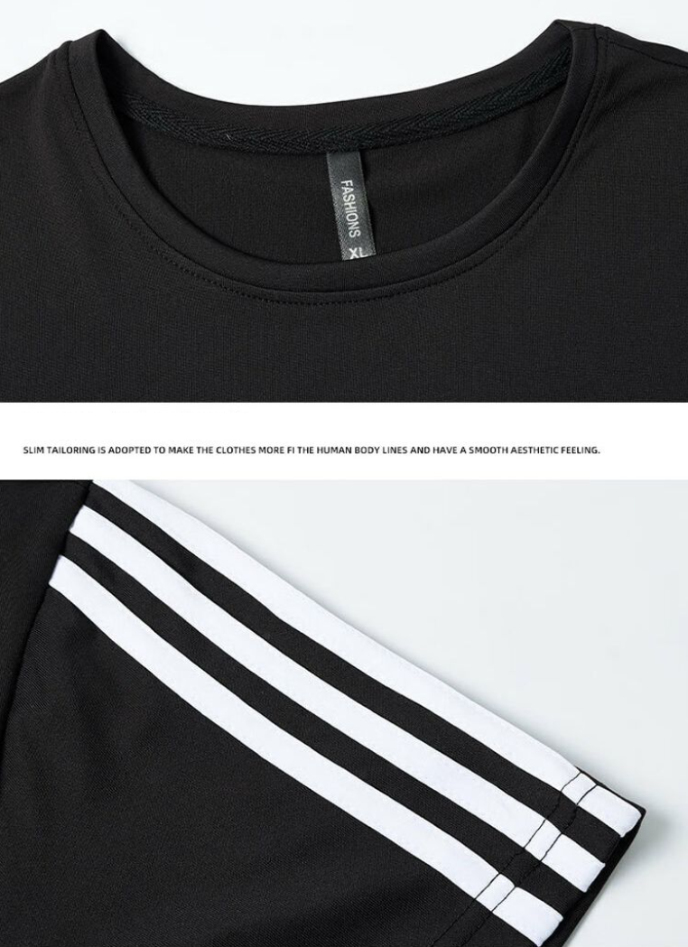 男女兼用 カジュアル Tシャツ & ショーツ セットアップ U-13350