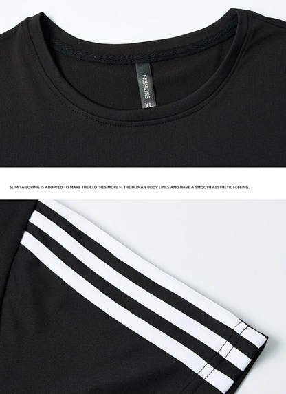 男女兼用 カジュアル Tシャツ & ショーツ セットアップ U-13350