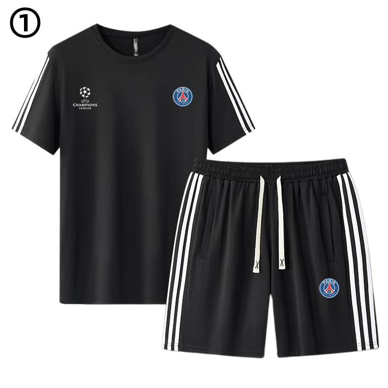 男女兼用 カジュアル Tシャツ & ショーツ セットアップ U-13350