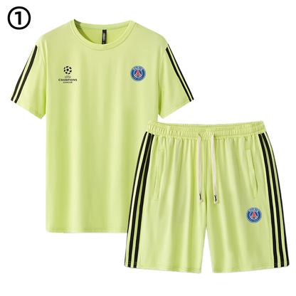 男女兼用 カジュアル Tシャツ & ショーツ セットアップ U-13350