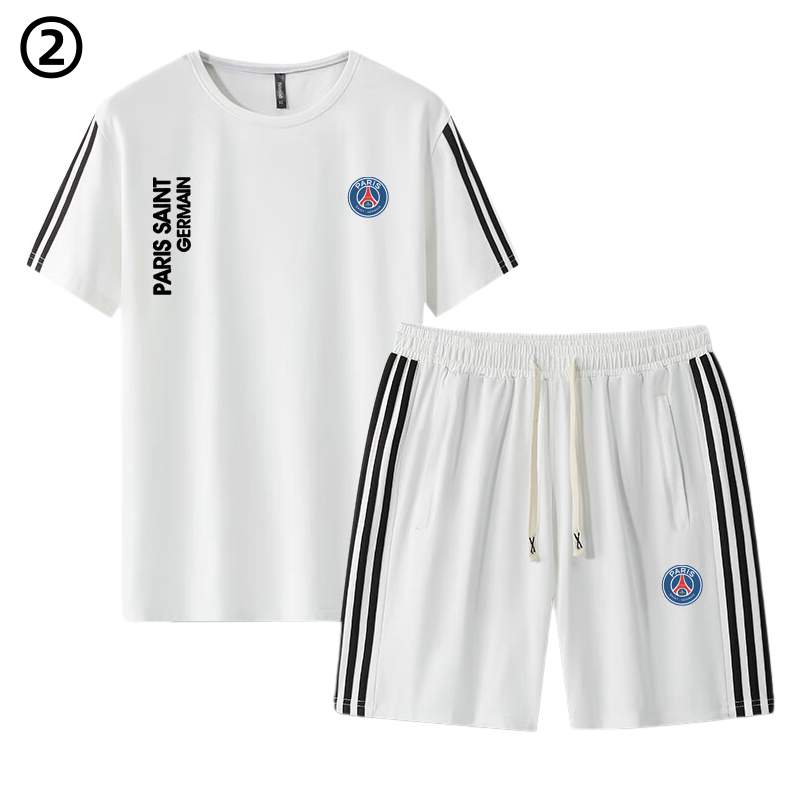 男女兼用 カジュアル Tシャツ & ショーツ セットアップ U-13350