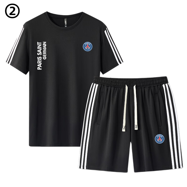 男女兼用 カジュアル Tシャツ & ショーツ セットアップ U-13350