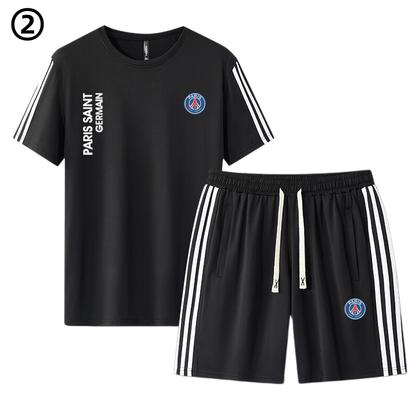 男女兼用 カジュアル Tシャツ & ショーツ セットアップ U-13350