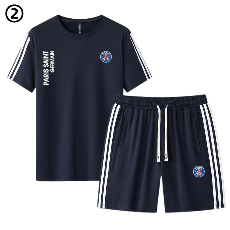 男女兼用 カジュアル Tシャツ & ショーツ セットアップ U-13350