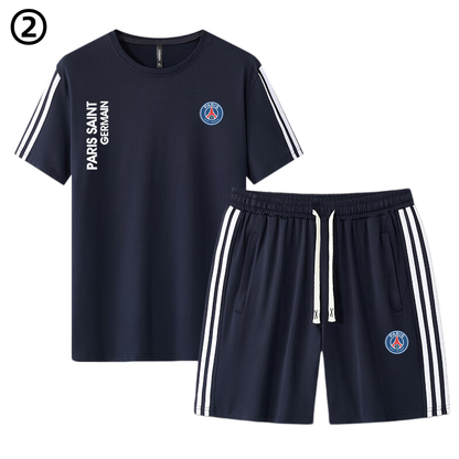 男女兼用 カジュアル Tシャツ & ショーツ セットアップ U-13350
