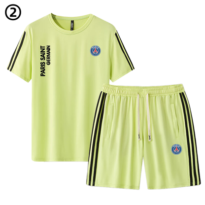 男女兼用 カジュアル Tシャツ & ショーツ セットアップ U-13350