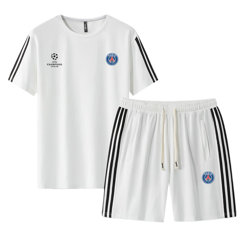男女兼用 カジュアル Tシャツ & ショーツ セットアップ U-13350