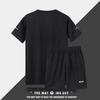 男女兼用 ひんやり Tシャツ & ショーツ セットアップ U-13353