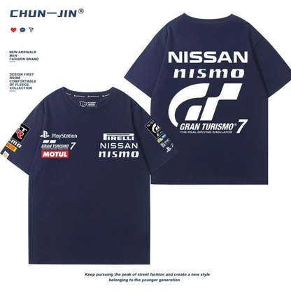 男女兼用 ファッション カジュアル 半袖 Tシャツ U-13345
