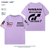 男女兼用 ファッション カジュアル 半袖 Tシャツ U-13345